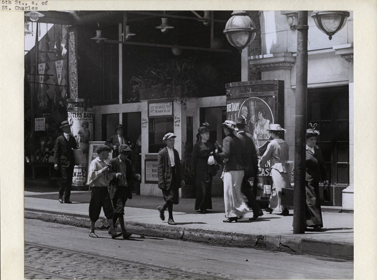 Box Office of the Strand Motion Picture Theater by Charles Clement Holt