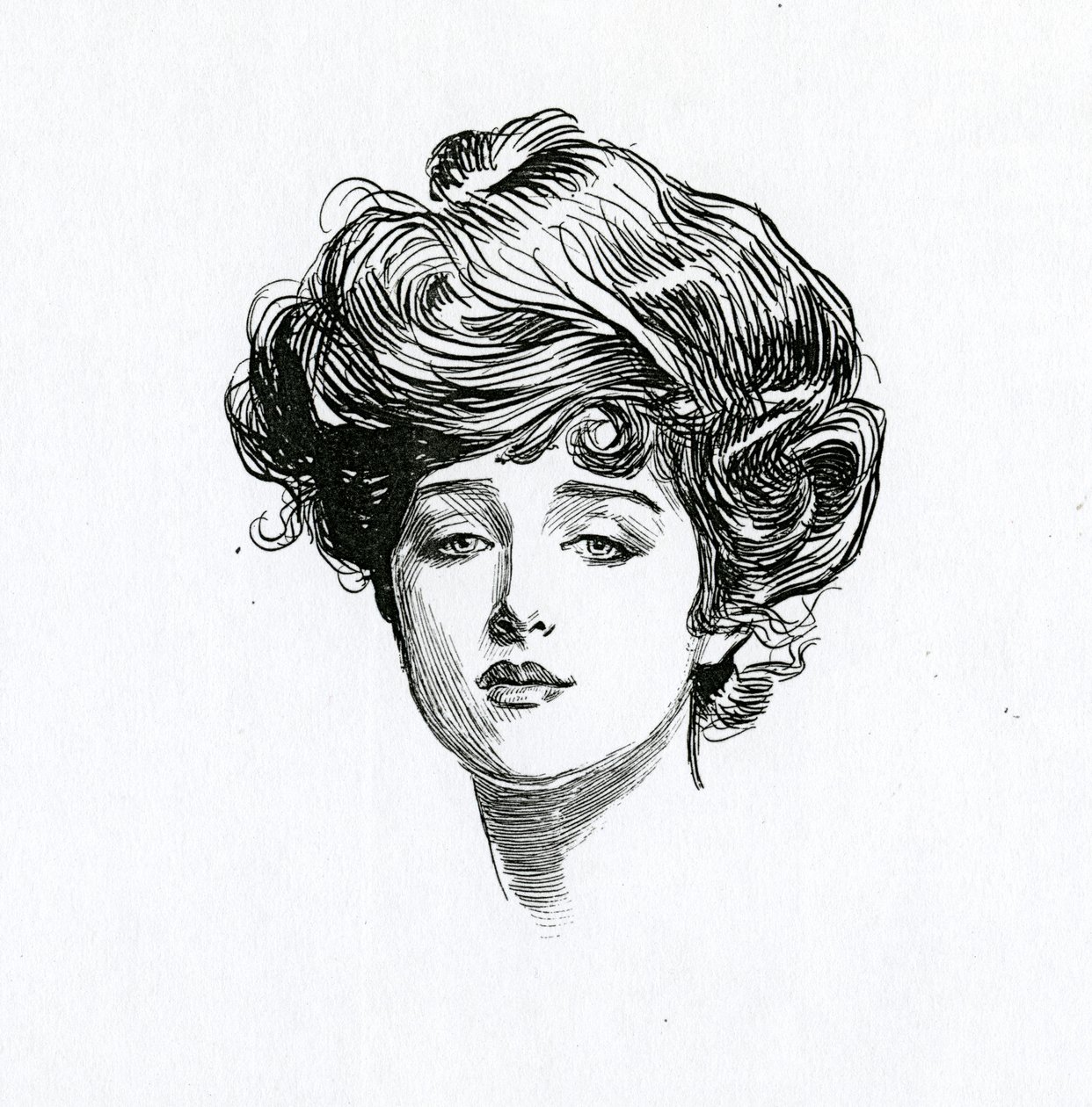 A Gibson Girl by Charles Dana Gibson