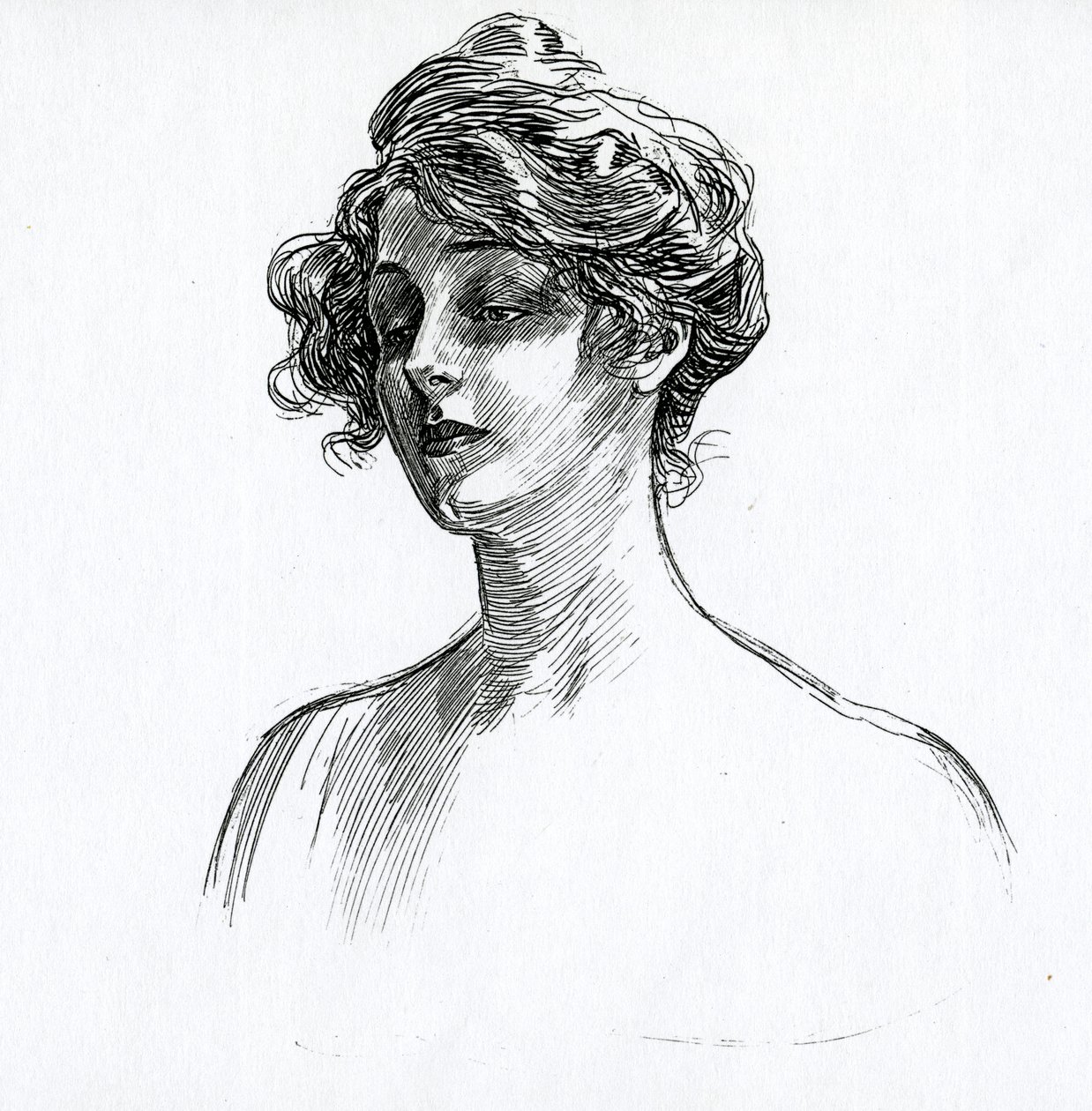 A Gibson Girl by Charles Dana Gibson