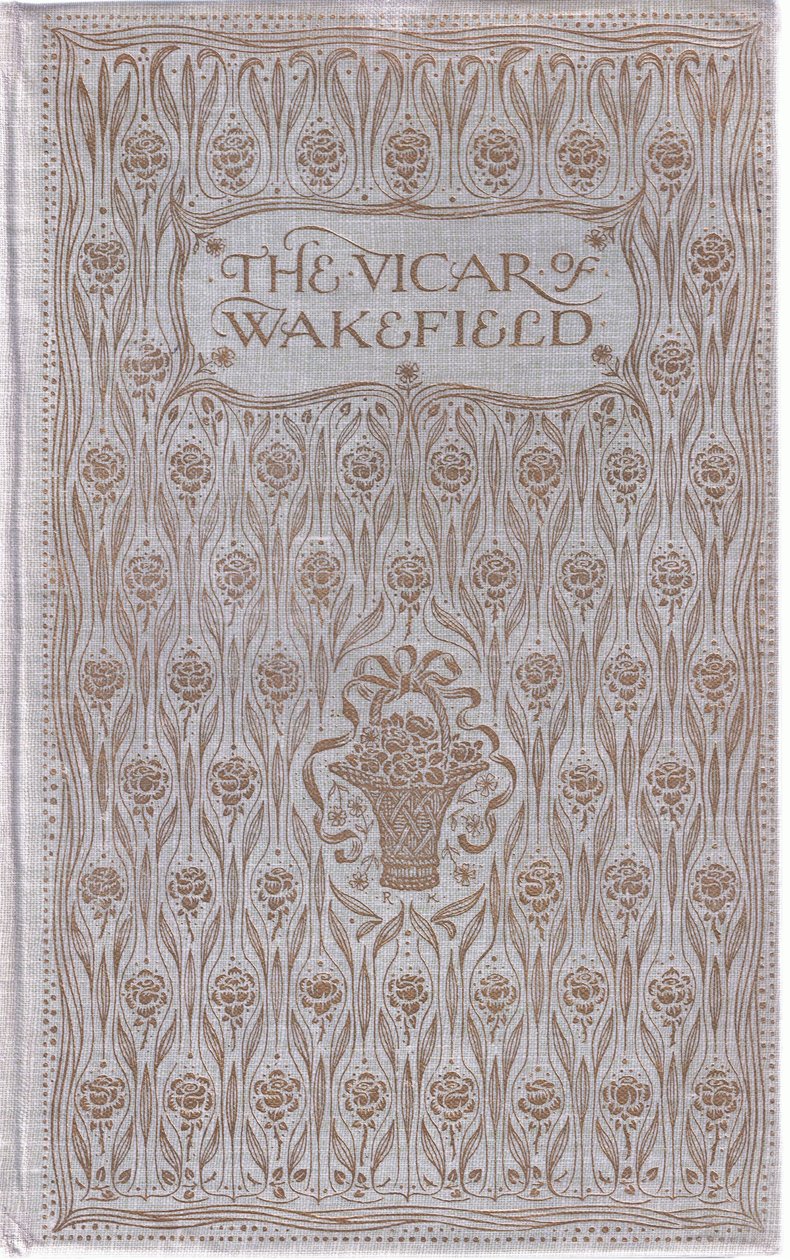 Front Cover, from The Vicar of Wakefield Published by J M Dent & Son Ltd, 1920s by Charles Edmund Brock
