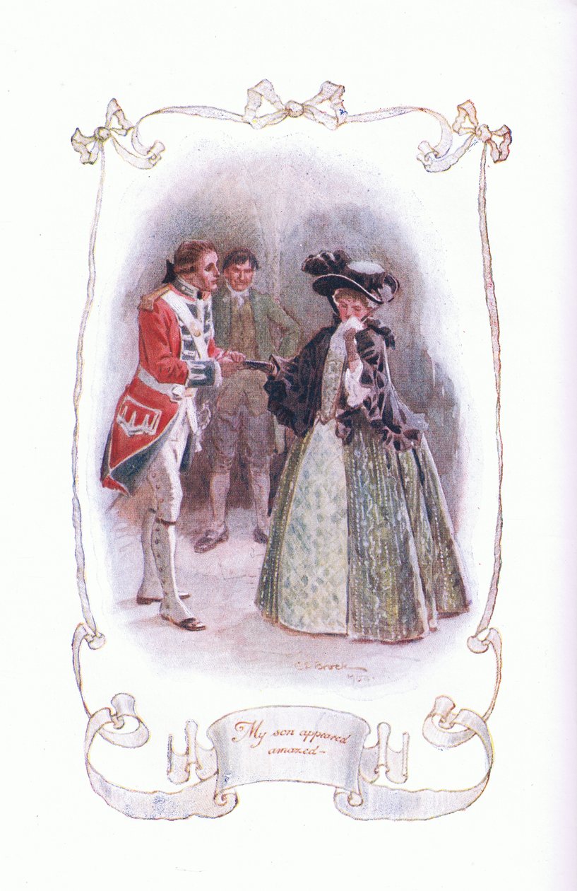 My Son Appeared Amazed, from The Vicar of Wakefield Published by J M Dent & Son Ltd, 1920s by Charles Edmund Brock