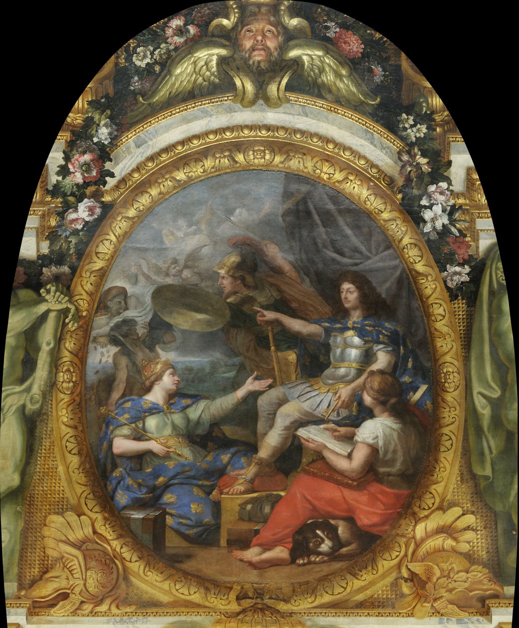 Order Restored in Finances, 1662 by Charles Le Brun