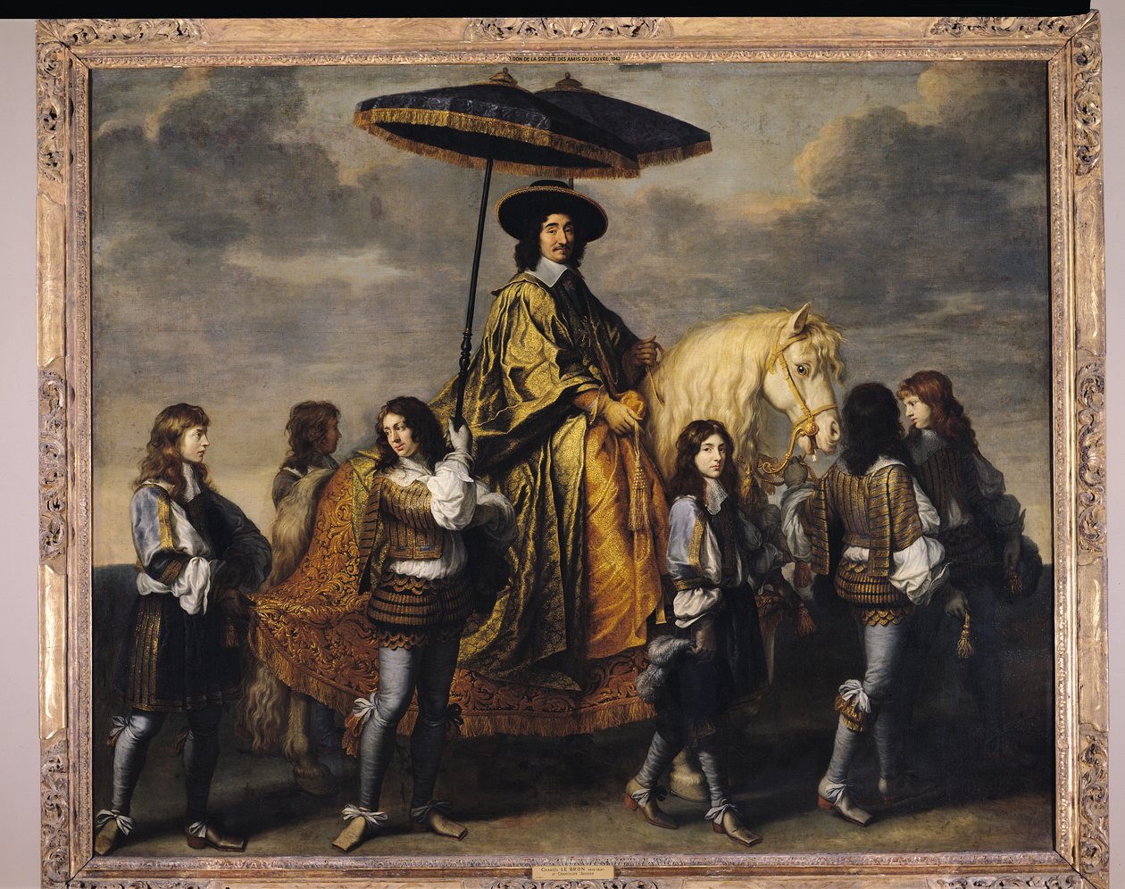 The Chancellor Seguier by Charles Le Brun