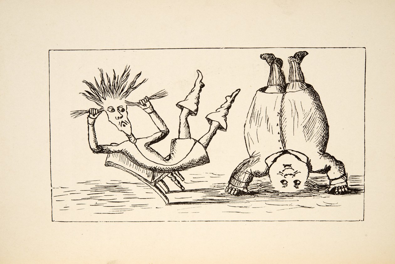 Father William and the Young Man, Illustration from Alice