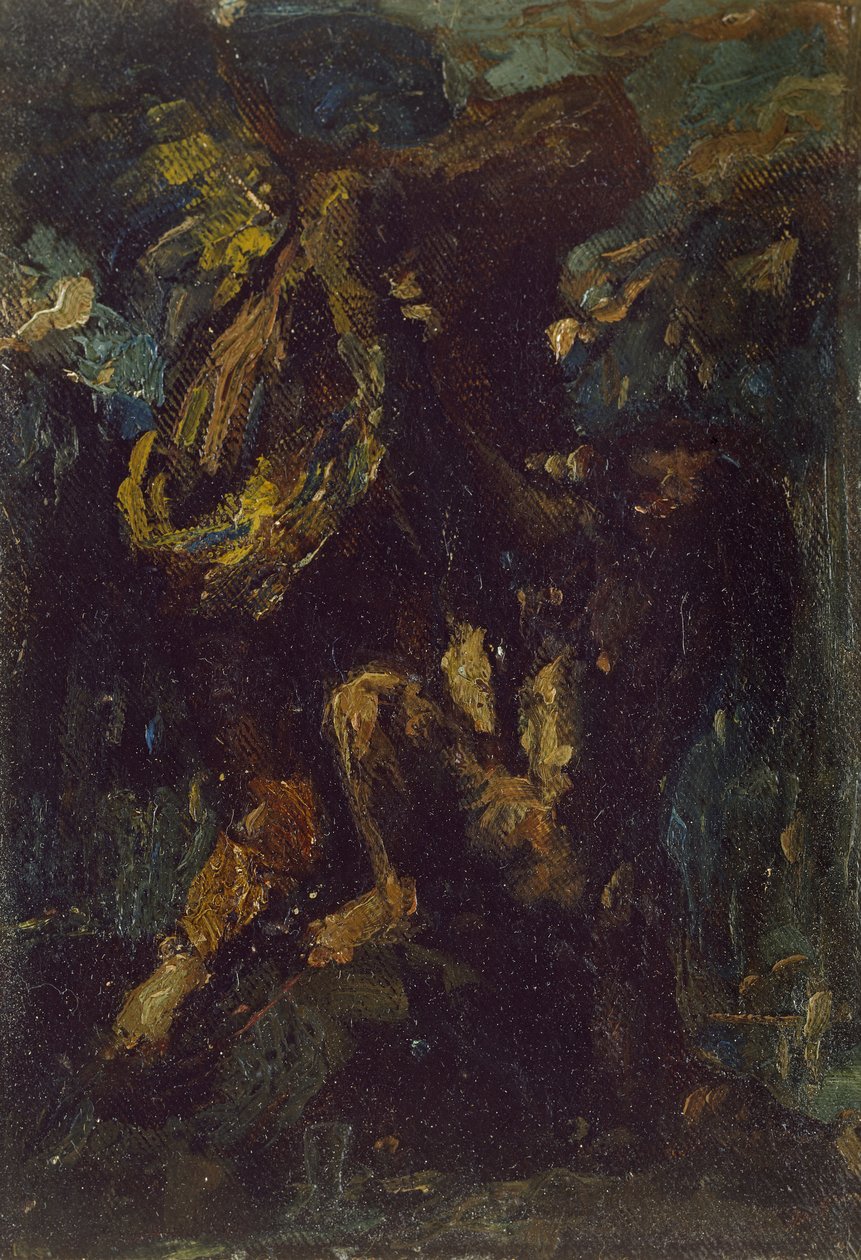 Jacob wrestling with the Angel by Charles Ricketts
