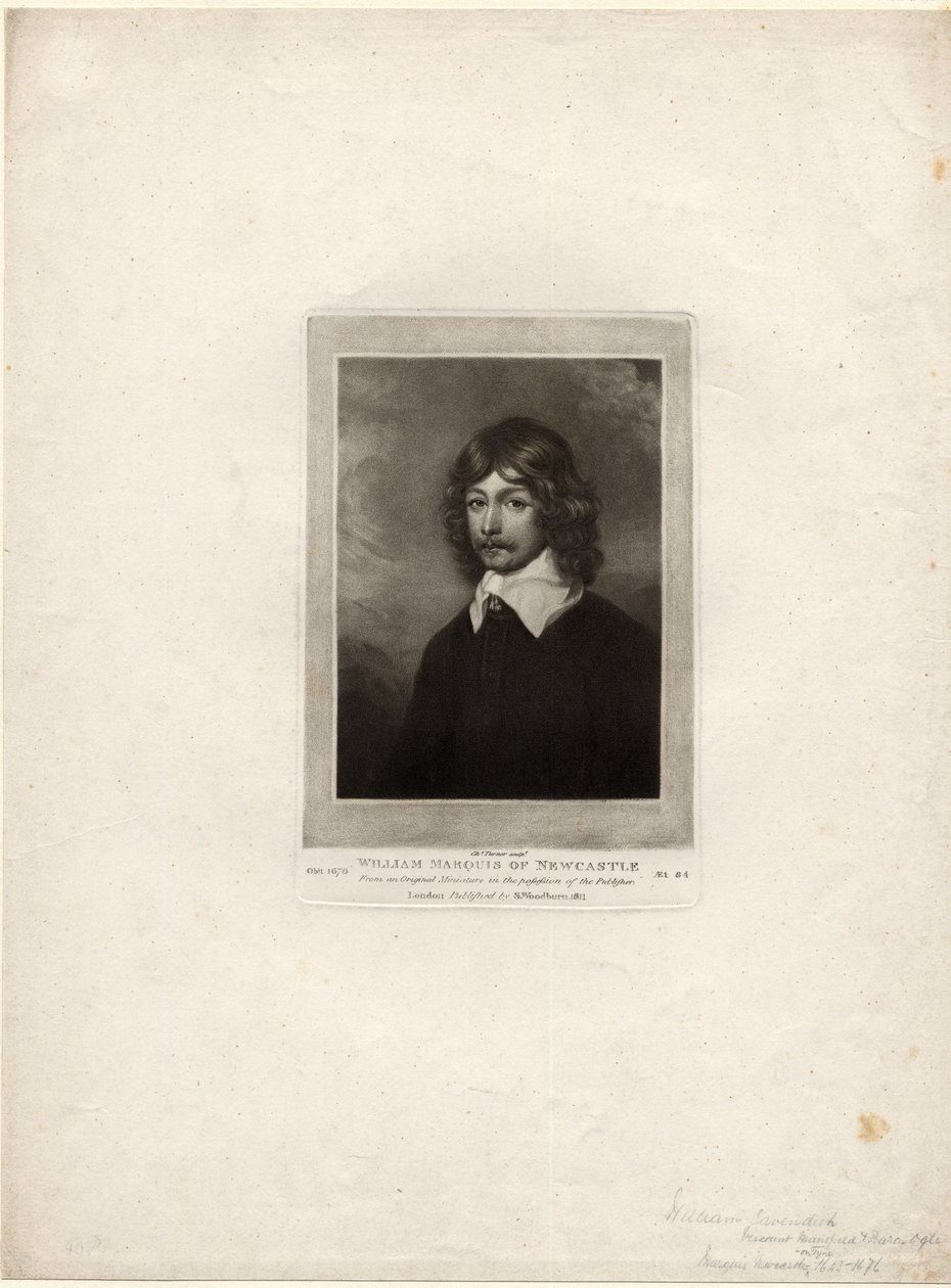 William Cavendish by Charles Yardley Turner