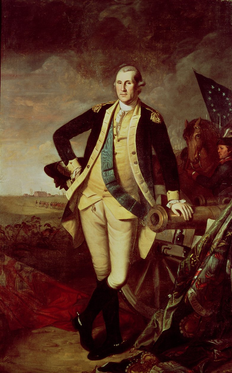 George Washington at Princeton by Charles Willson Peale