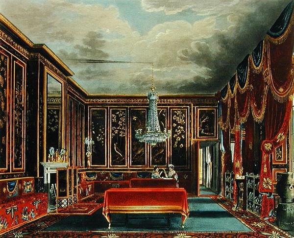 The Japan Room at Frogmore, Engraved by R. Reeve, from 