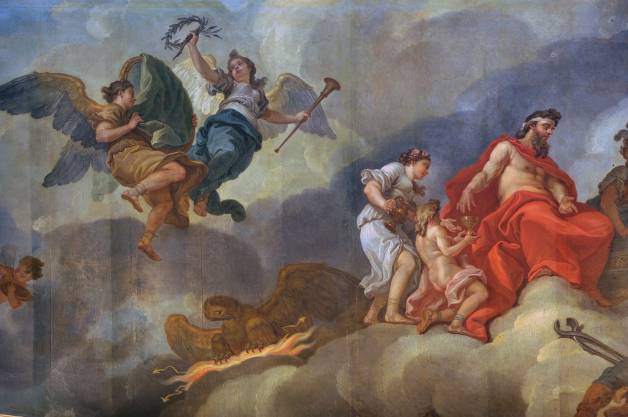 The Induction of Ganymede in Olympus by Charles Amedee Philippe van Loo