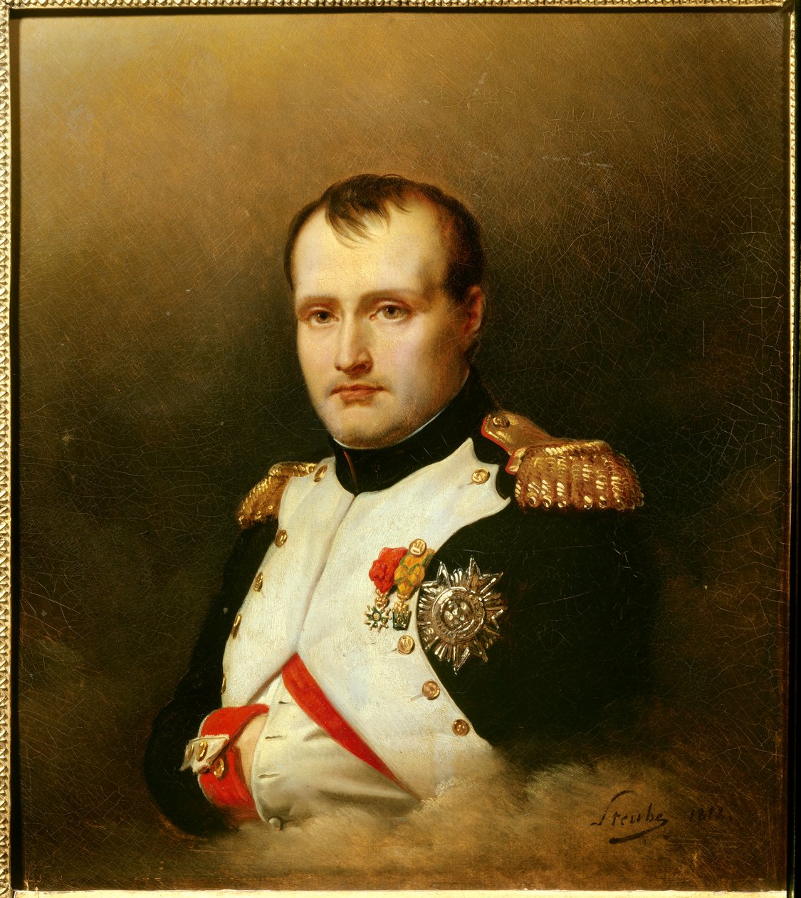 Portrait of Napoleon I Decorating Iron Crown and Legion of Honour