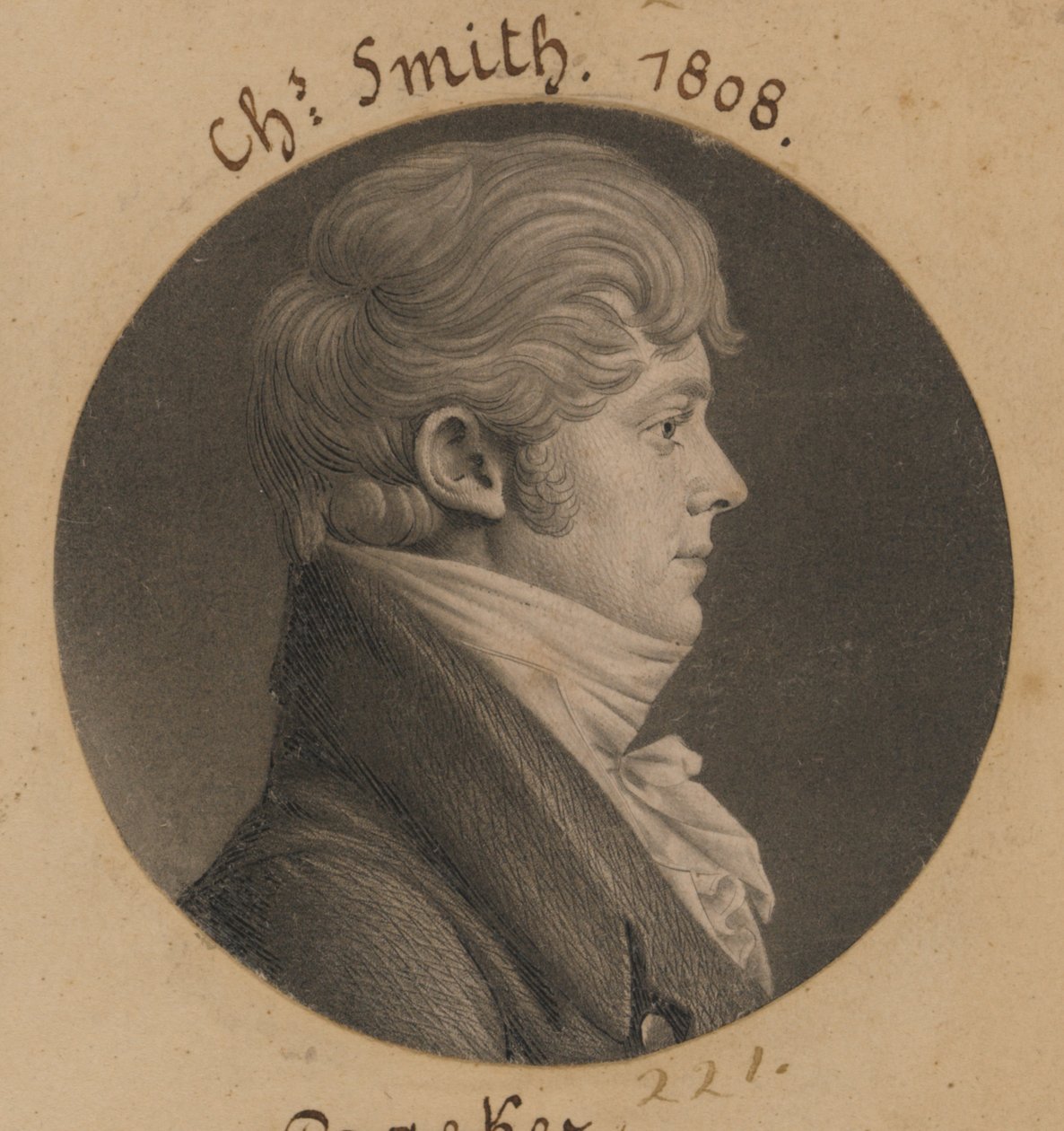Charles Henry Smith by Charles Balthazar Julien Févret de Saint-Mémin