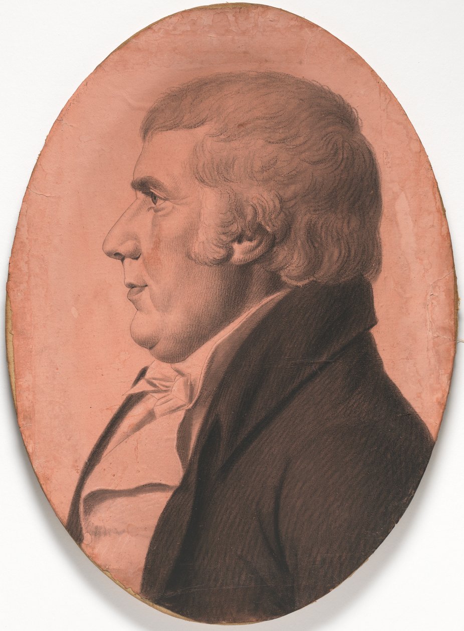 James Riddle by Charles Balthazar Julien Févret de Saint-Mémin