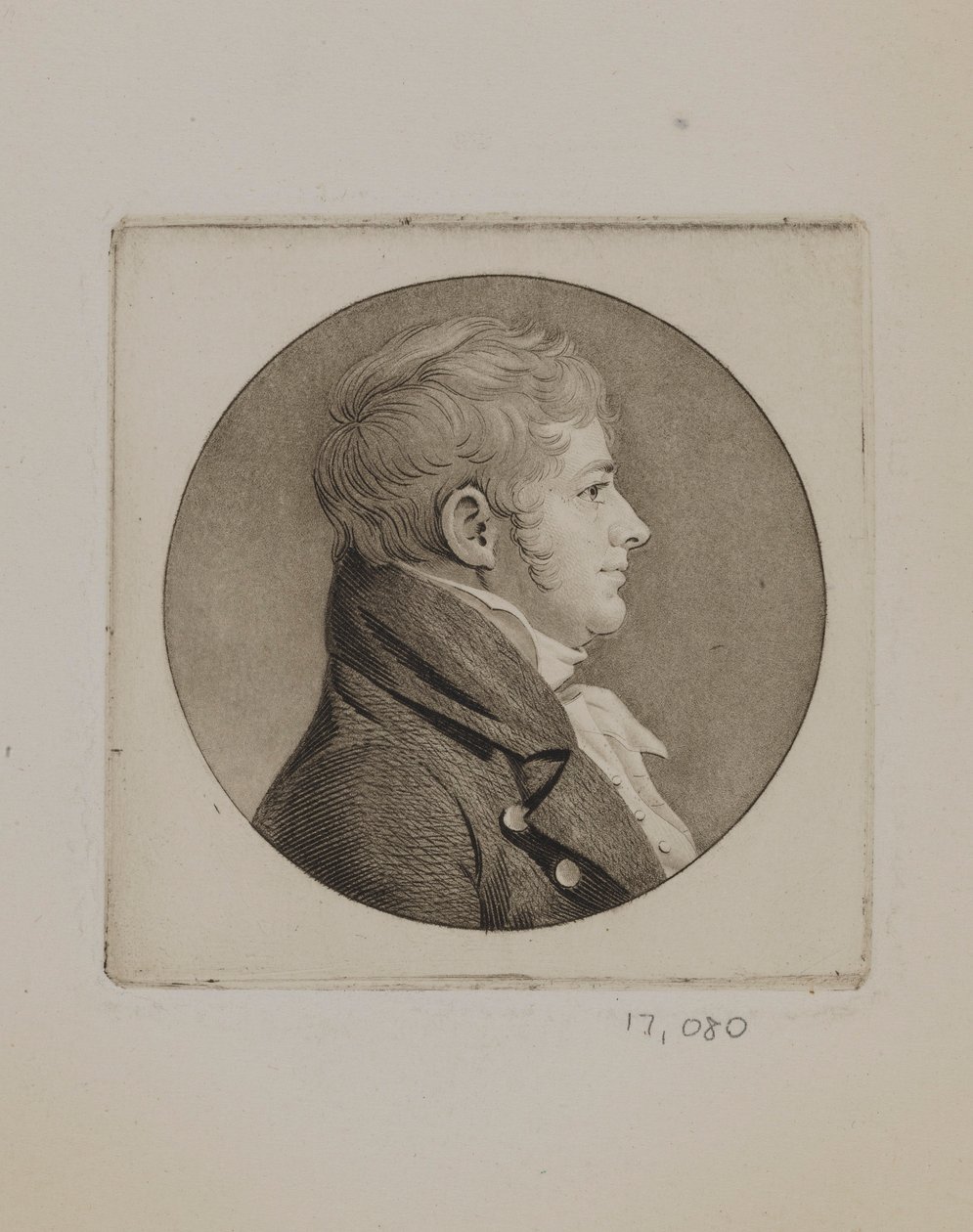Judge Joseph Hopper Nicholson by Charles Balthazar Julien Févret de Saint-Mémin