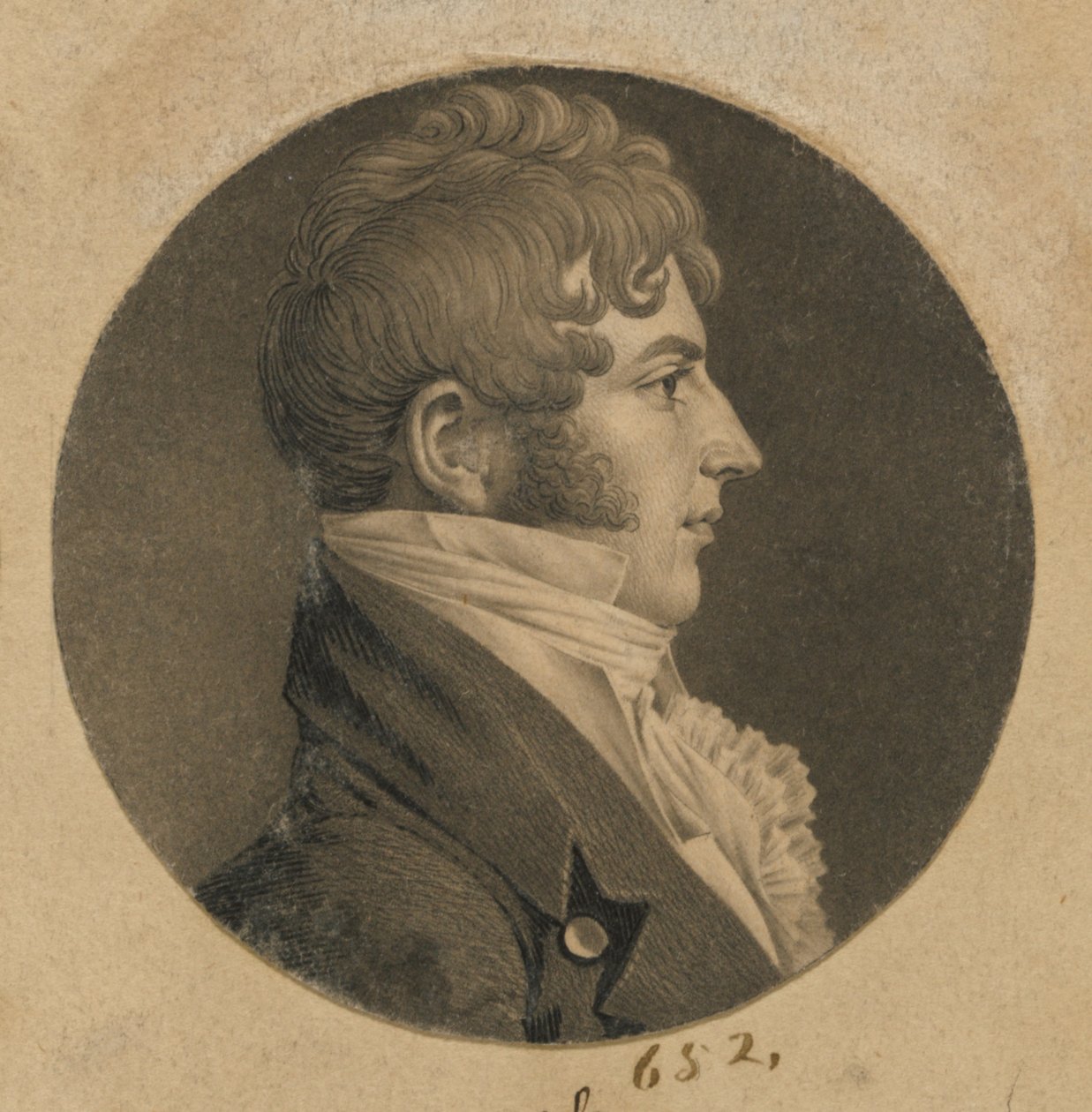 Nathaniel Heyward, Jr. by Charles Balthazar Julien Févret de Saint-Mémin