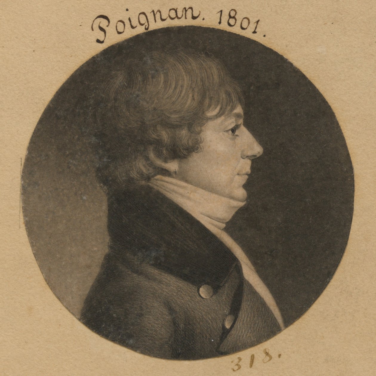 Poignan by Charles Balthazar Julien Févret de Saint-Mémin