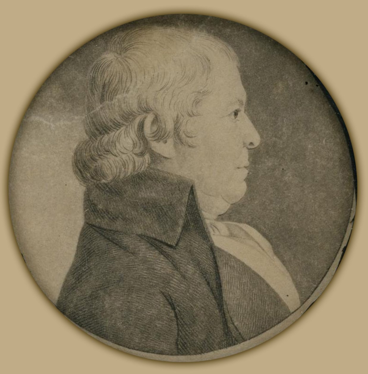 Portrait of Paul Revere, Jr by Charles Balthazar Julien Févret de Saint-Mémin