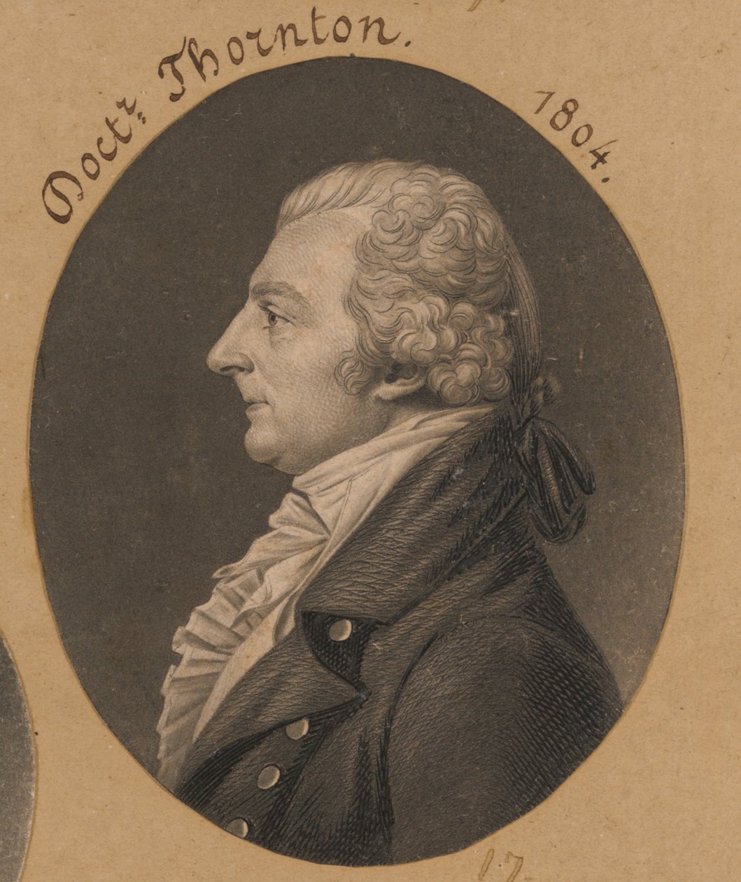 William Thornton by Charles Balthazar Julien Févret de Saint-Mémin