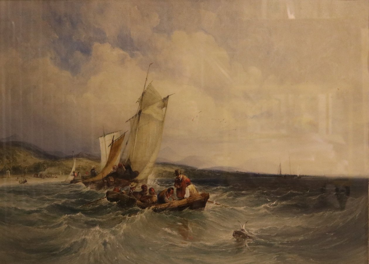 Wicklow Bay, c.1840 by Charles Bentley