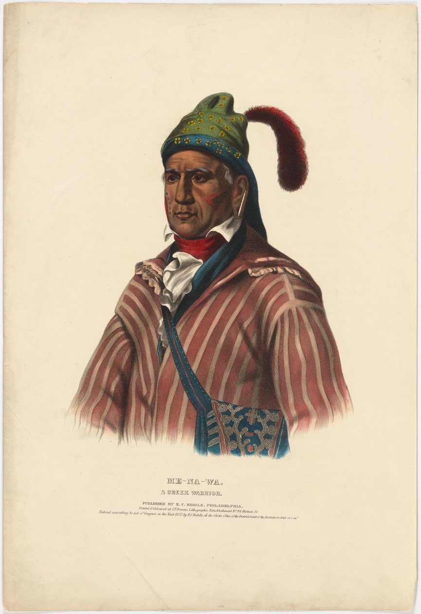 Menawa by Charles Bird King