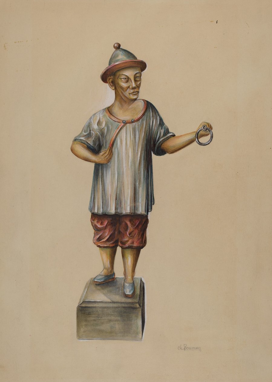 Hitching Post by Charles Bowman