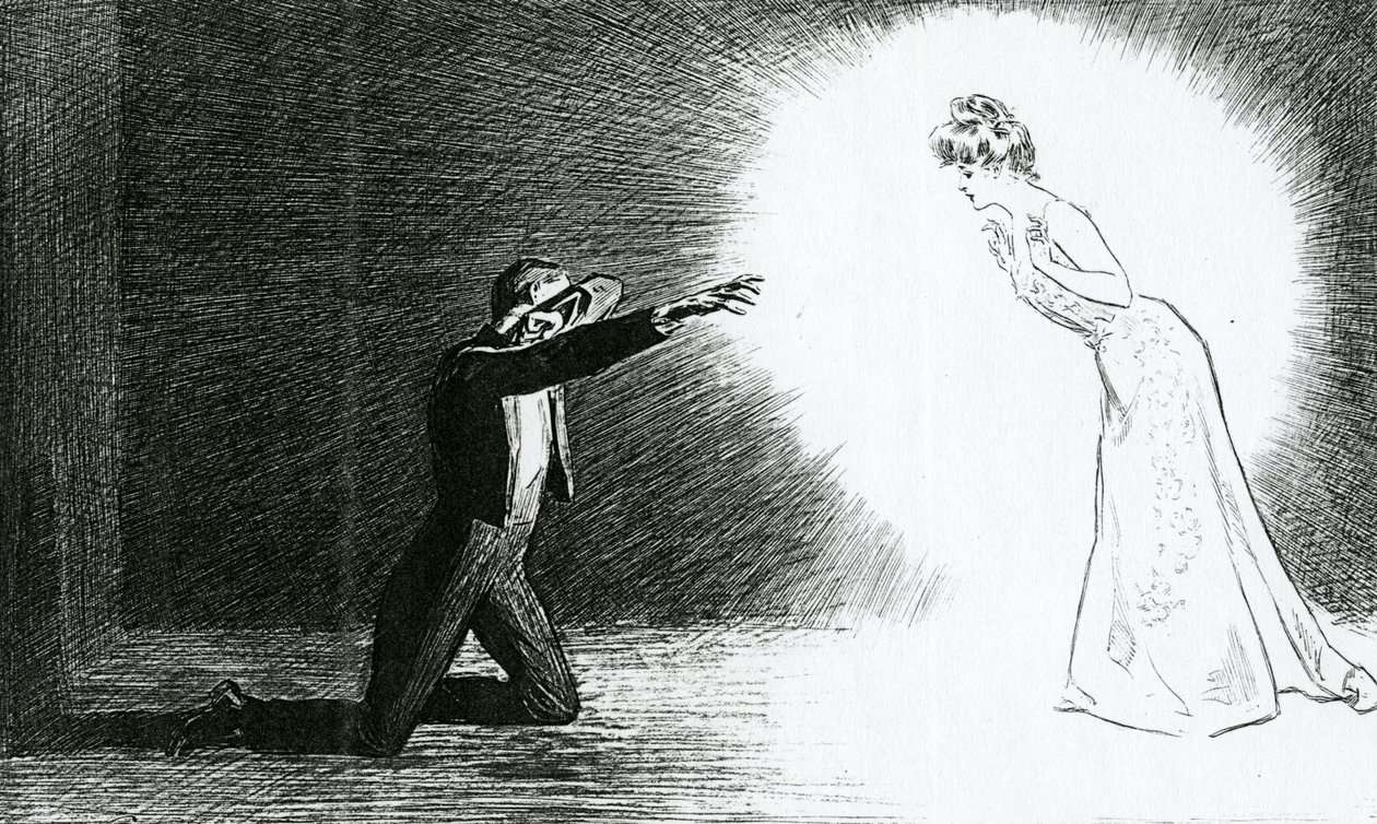 Another Moth by Charles Dana Gibson