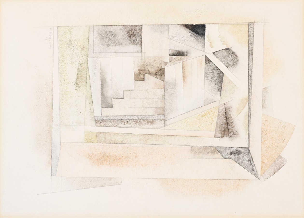 Bermuda, Stairway by Charles Demuth