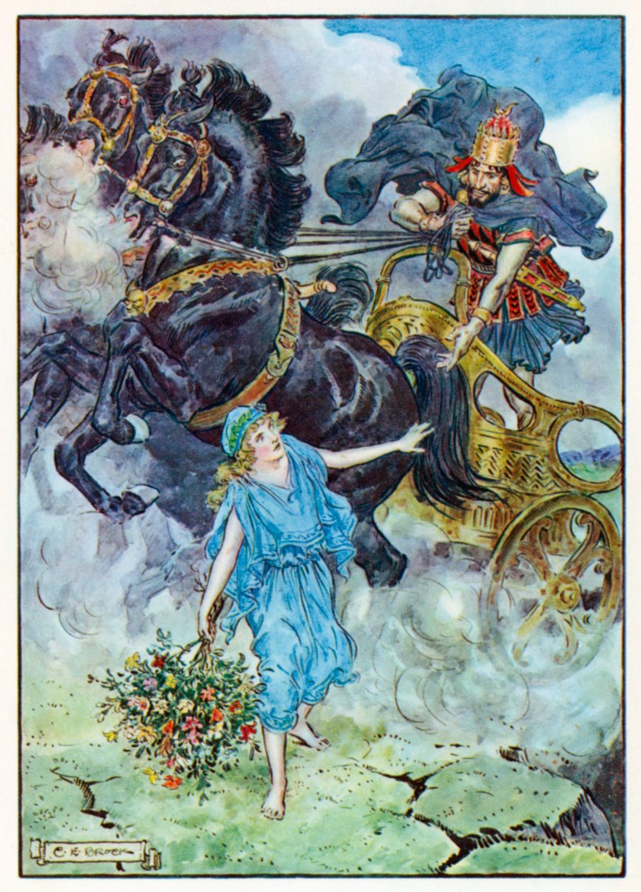 Come! Will not you like to ride a little way with me, in my Beautiful Chariot? by Charles Edmund (after) Brock