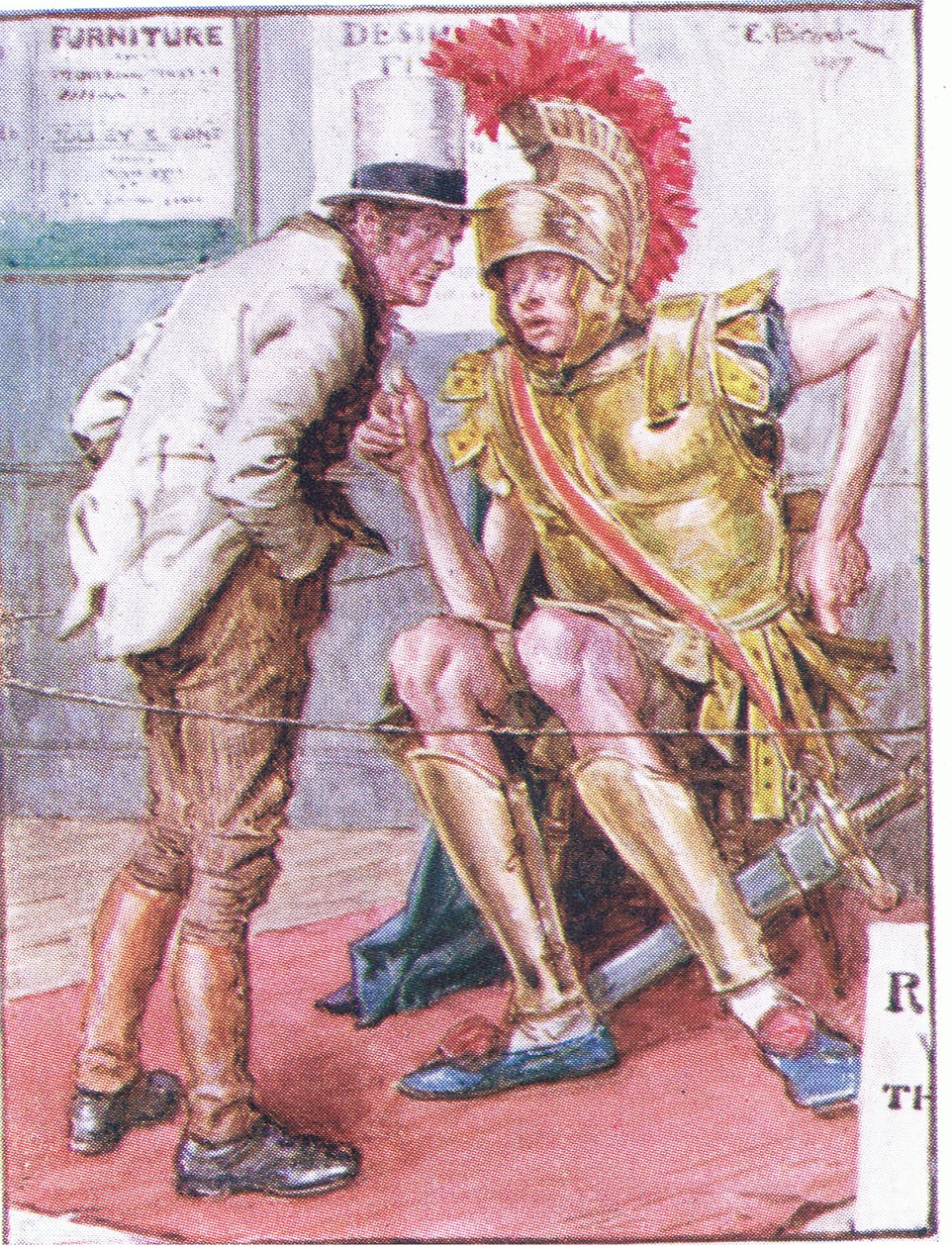 Doctor Marigold, who is the strange young man that hangs about your carts? (illustration from Dr Marigold