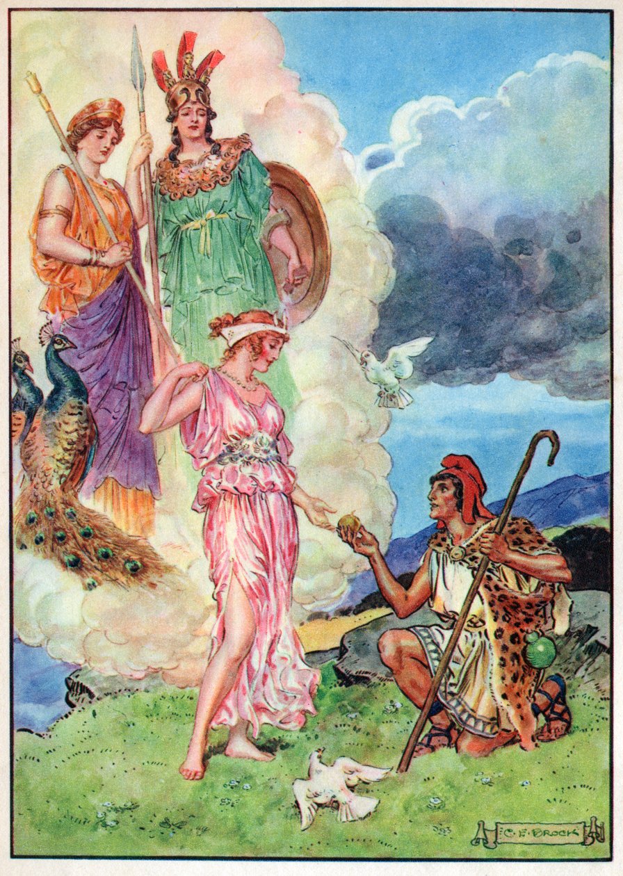 The Judgement of Paris, from 'The Children's Hour: Stories from the ...