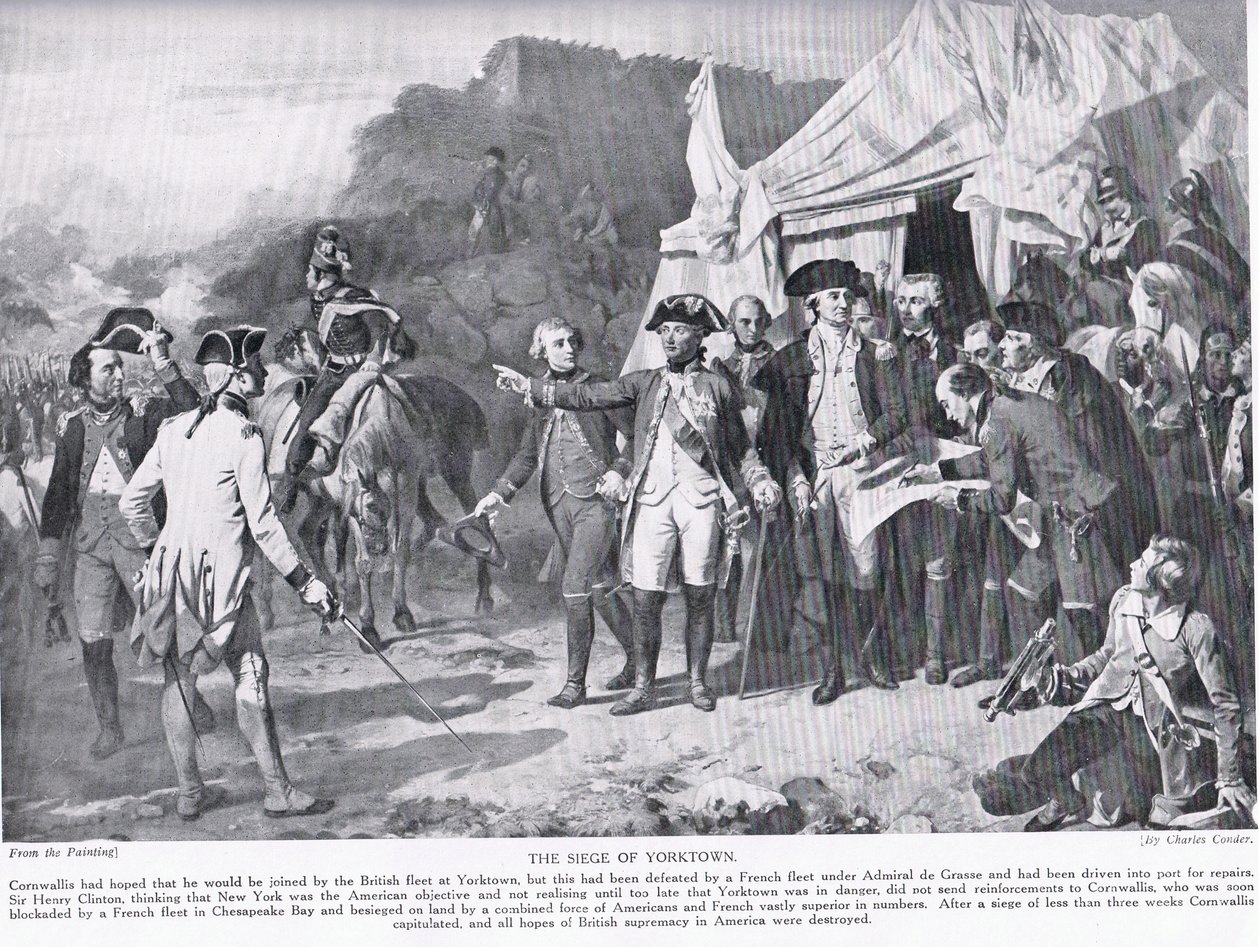 The Siege of Yorktown, illustration from 