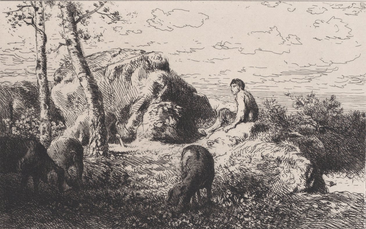 The Prodigal Son, ca. 1868 by Charles Emile Jacque