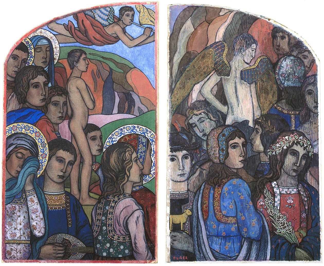 The Last Judgment by Charles Filiger: Buy fine art print
