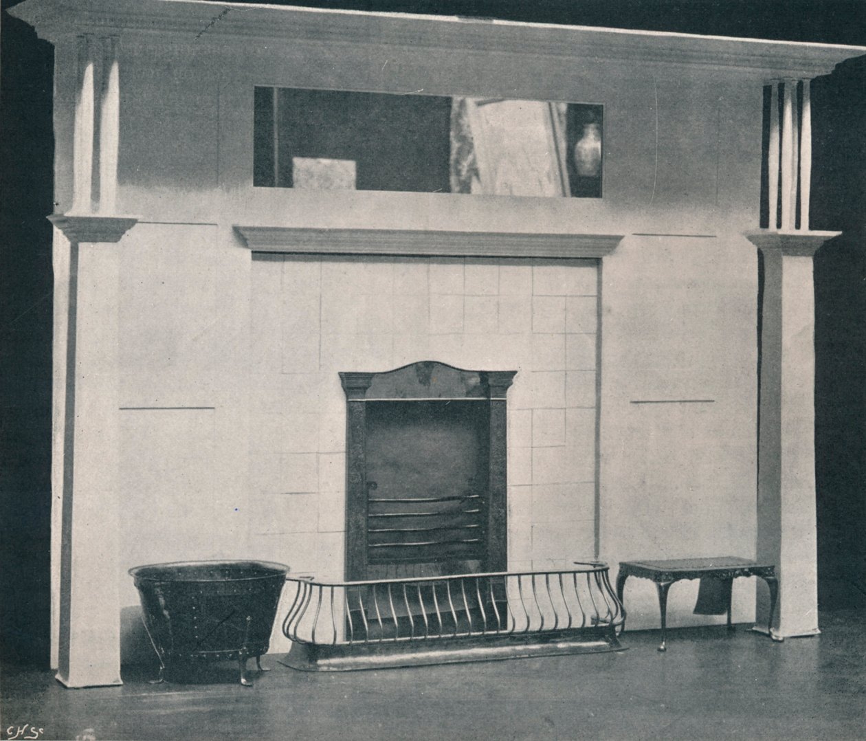 Fireplace by Charles Francis Annesley Voysey