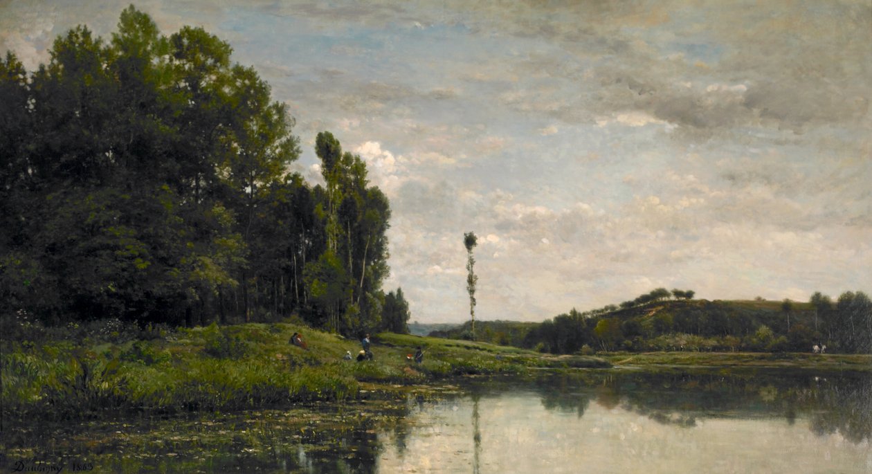 Banks of the Oise by Charles Francois Daubigny