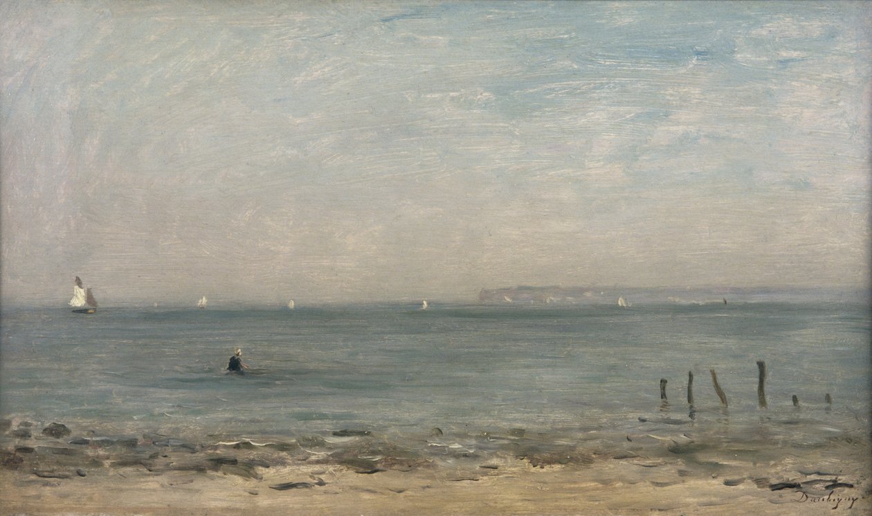 Cap Gris Nez by Charles Francois Daubigny