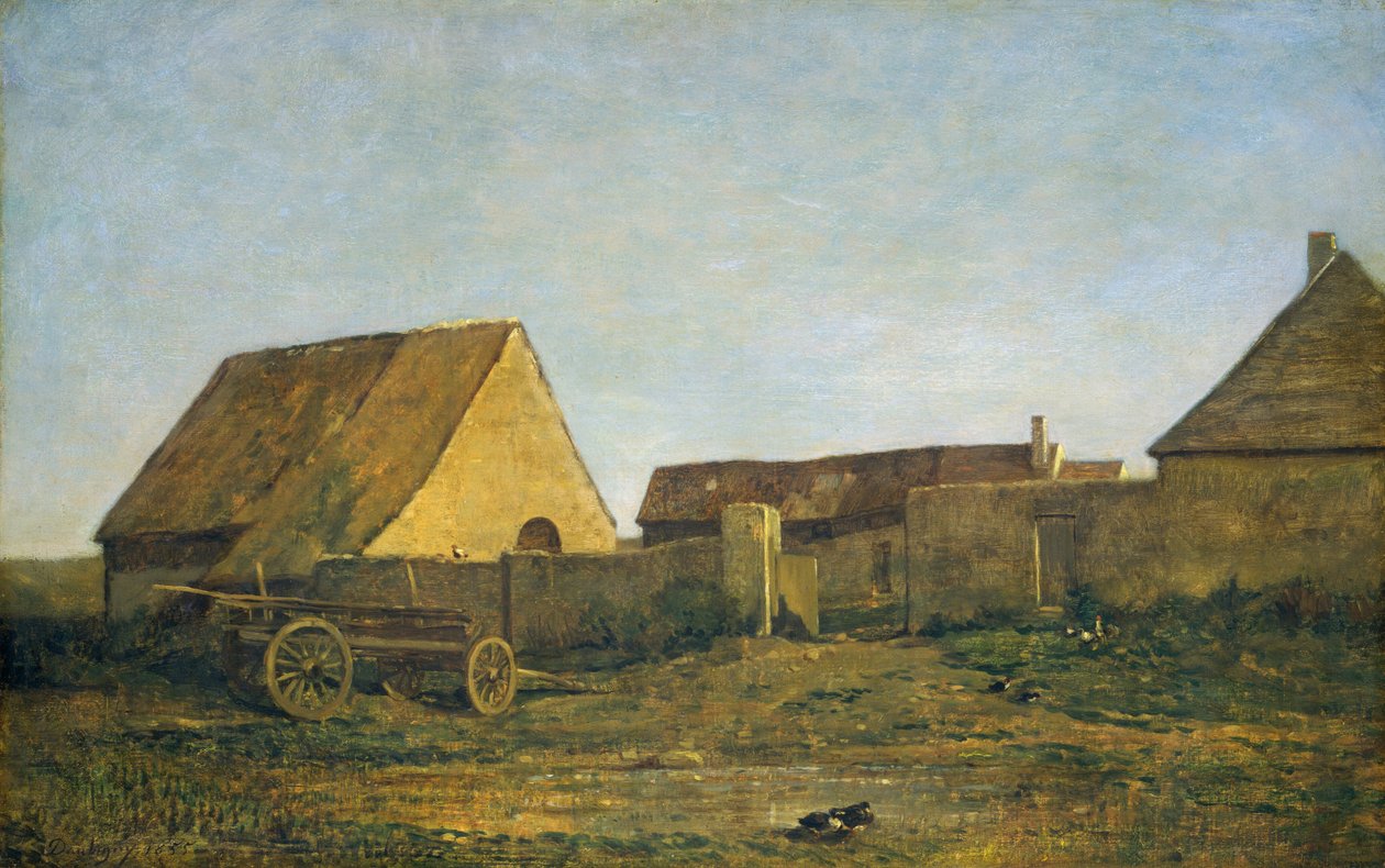 The Farm by Charles Francois Daubigny