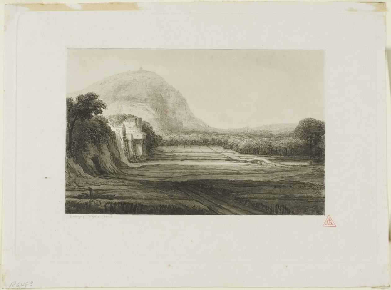 The Mill by Charles Francois Daubigny