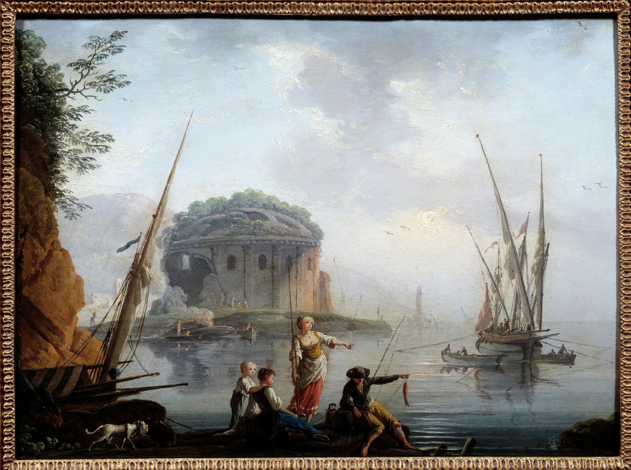 Marine by Charles Francois Lacroix de Marseille