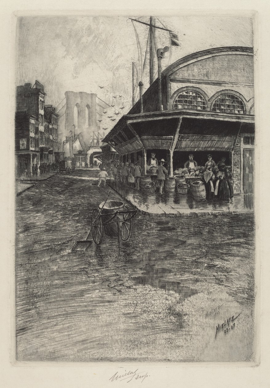 Catherine Market by Charles Frederick William Mielatz