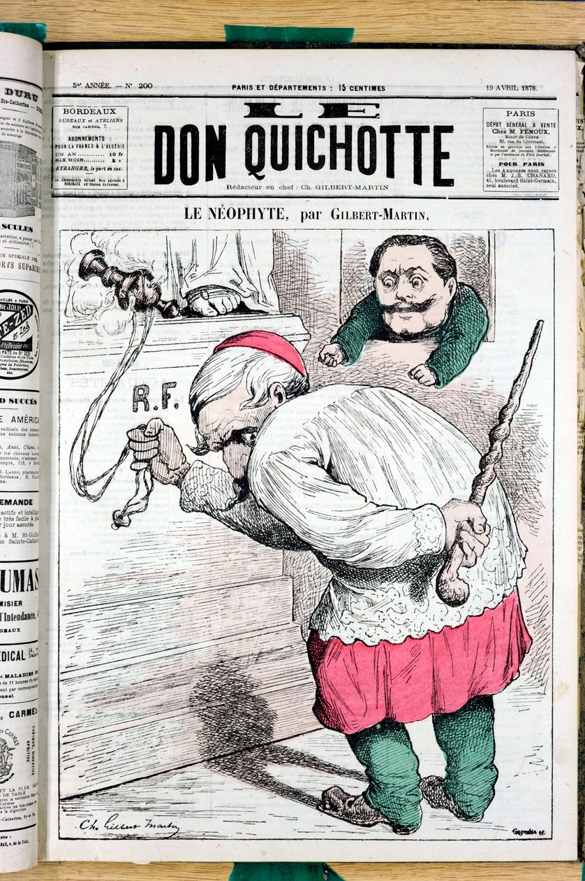 Cover of Le Don Quixote, number 200, Satirical in Colors