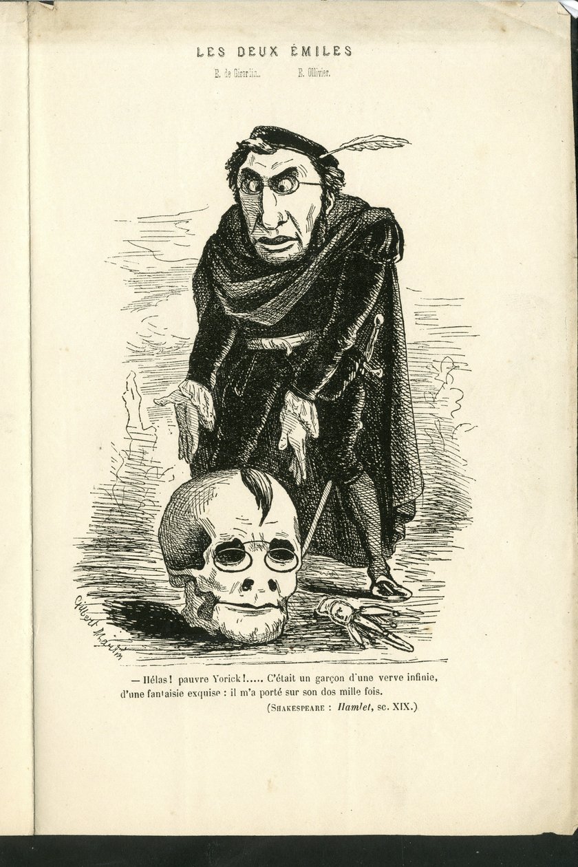 Illustration by Charles Gilbert-Martin in Contemporary Grimaces by Charles Gilbert-Martin