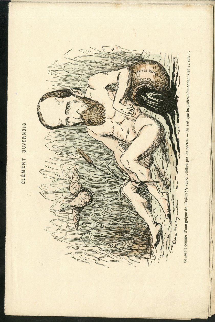 Illustration by Charles Gilbert-Martin in Contemporary Grimaces by Charles Gilbert-Martin