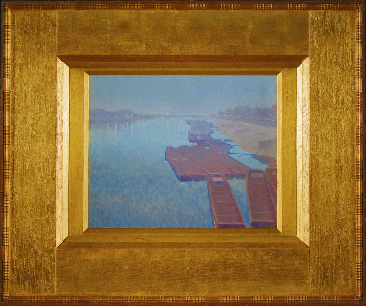 River at Night by Charles Guilloux