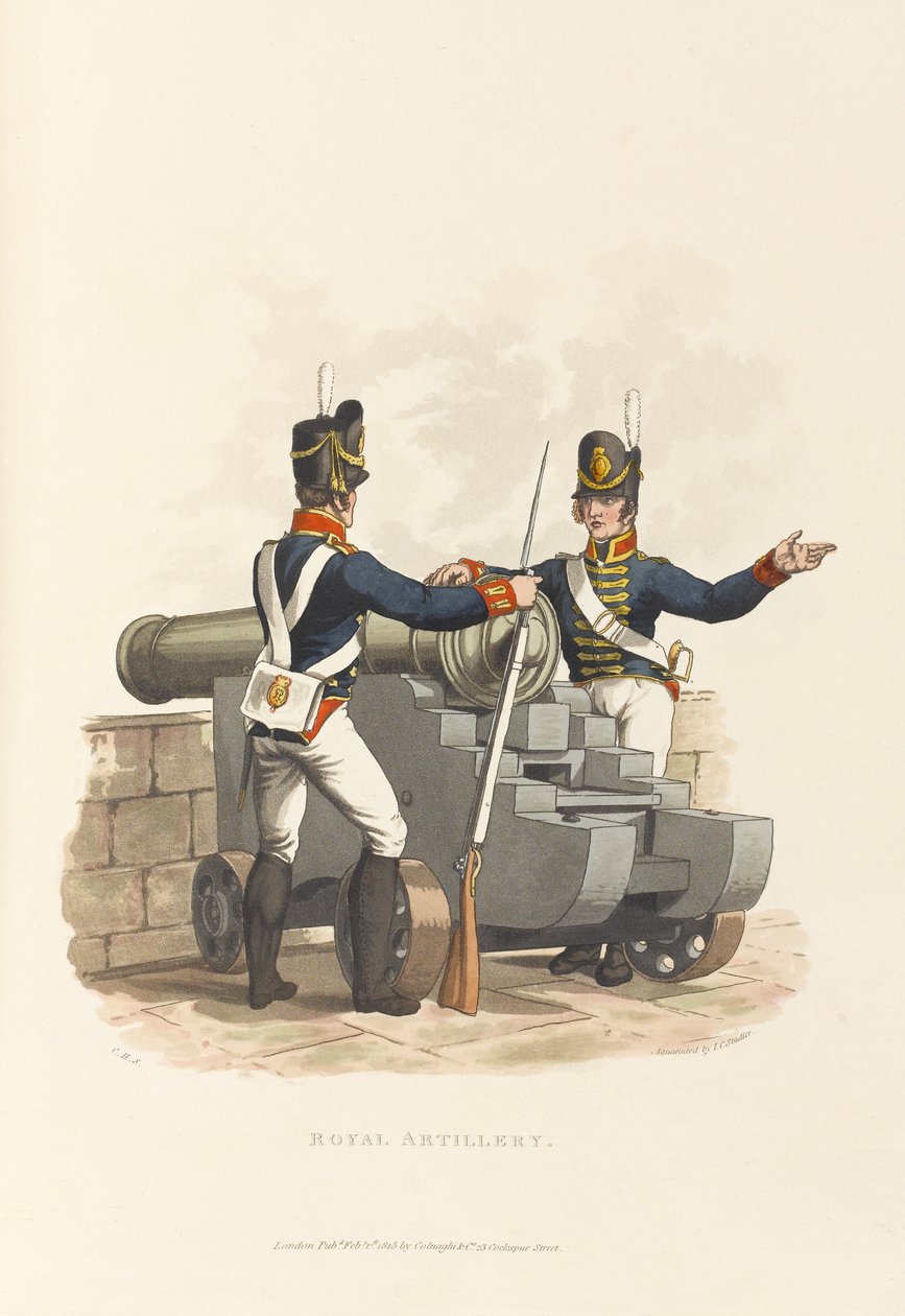 Royal Artillery by Charles Hamilton (after) Smith