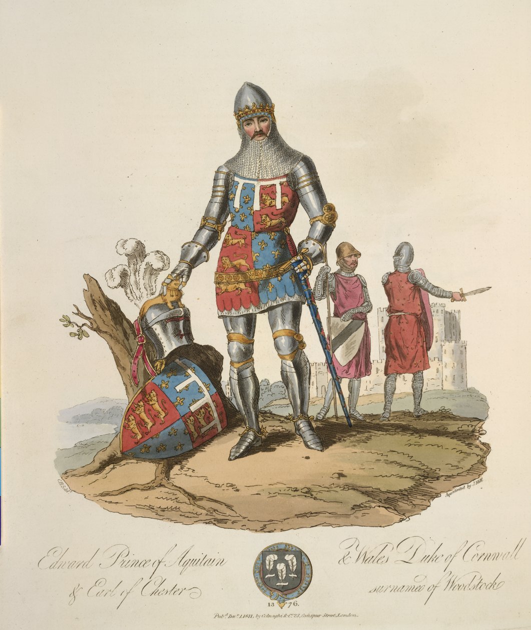 Edward The Black Prince By Charles Hamilton after Smith