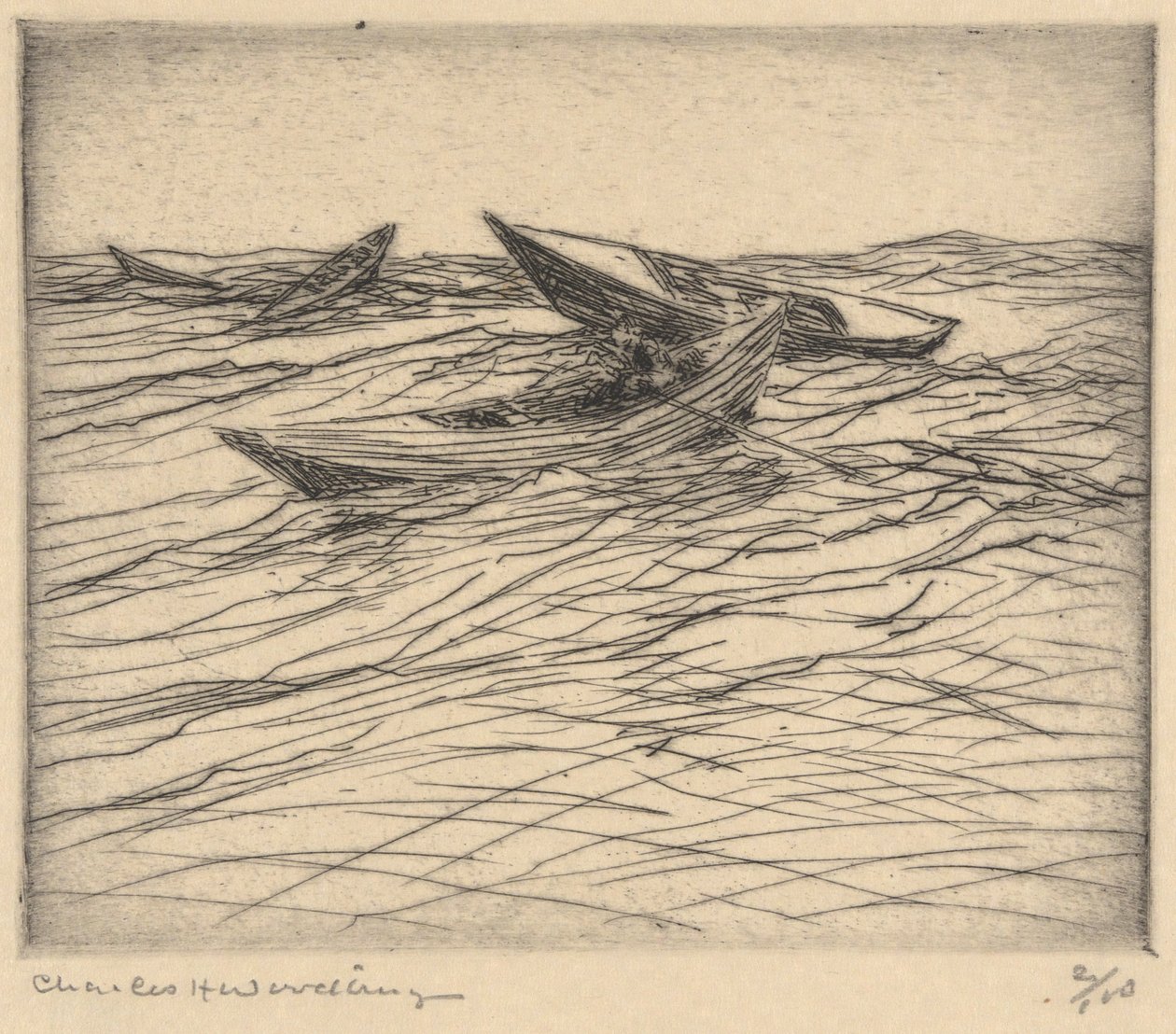 Ground Swell by Charles Herbert Woodbury