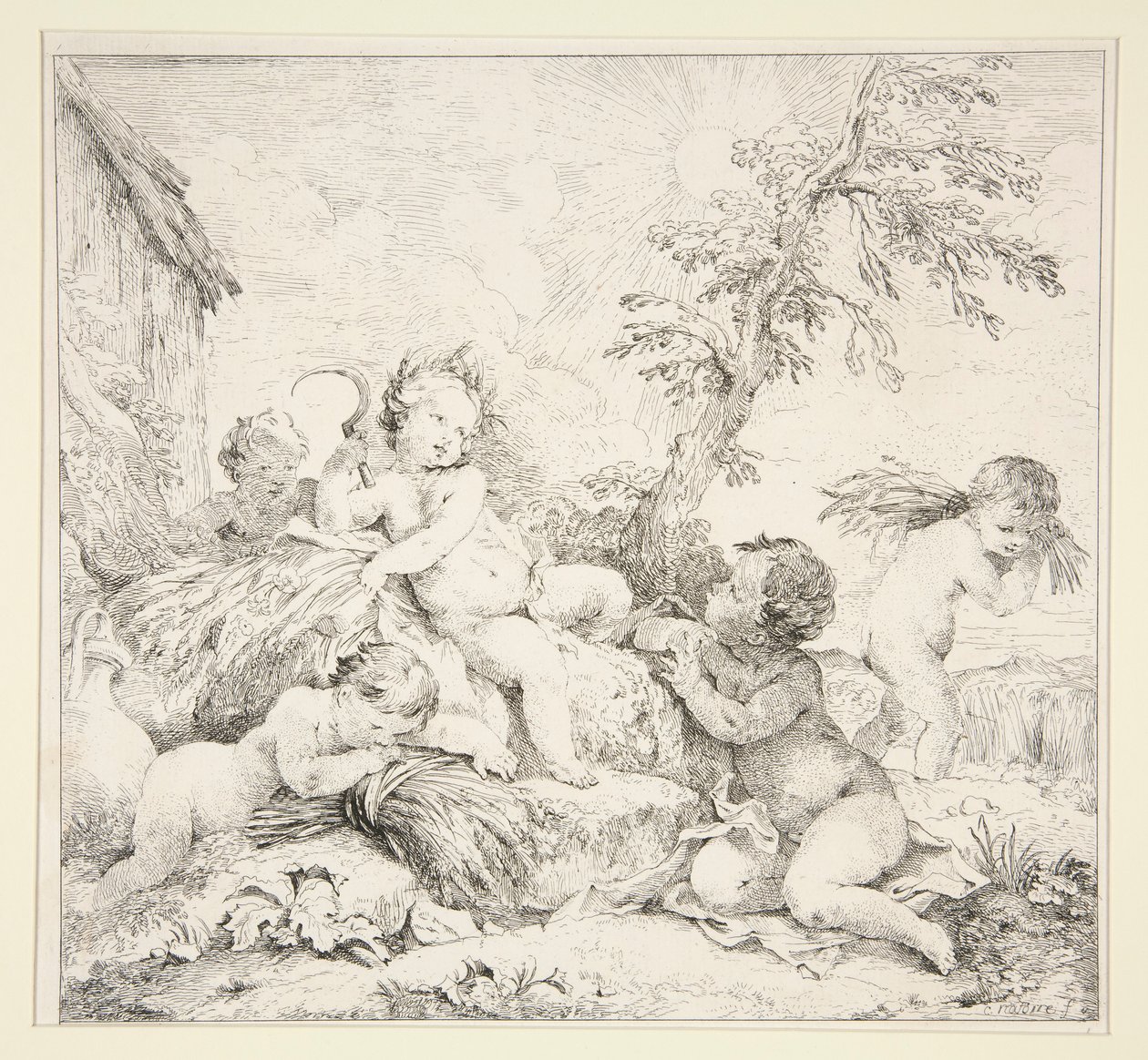 L by Charles Joseph Natoire