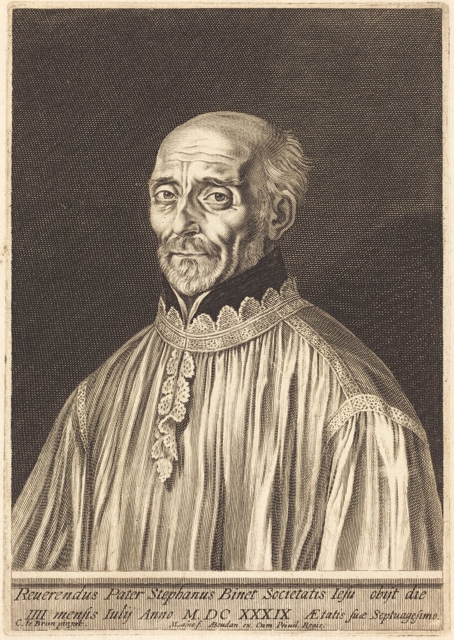 Etienne Binet by Charles Le Brun