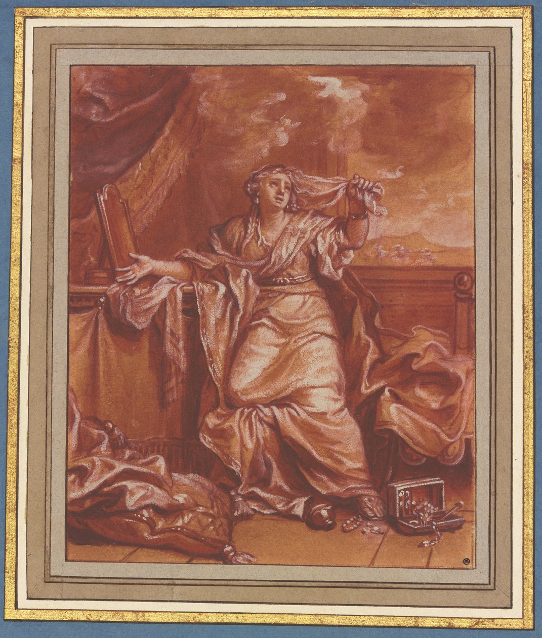The Contrite Magdalene by Charles Le Brun