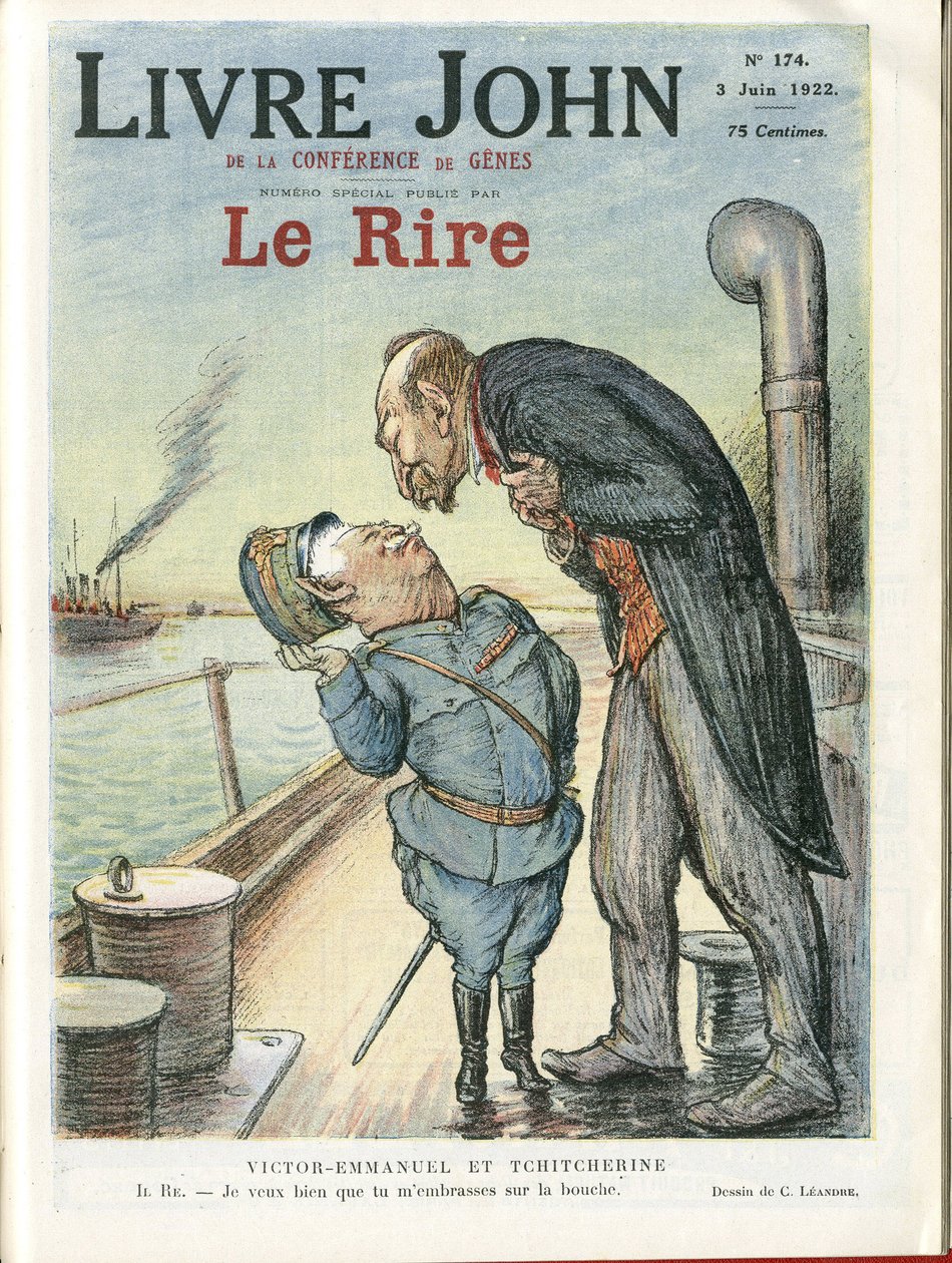 Illustration of Charles Leandre for the Cover of Le Rire, 03/06/22 ...